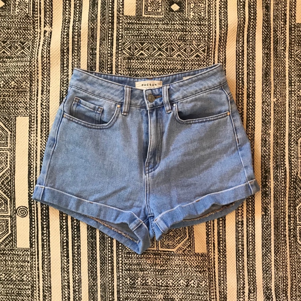 Pacsun high rise mom shorts